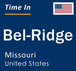 Current local time in Bel-Ridge, Missouri, United States