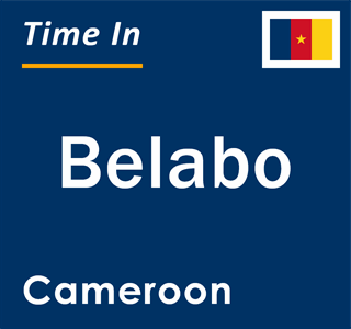 Current local time in Belabo, Cameroon