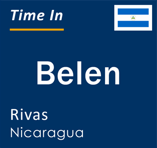 Current local time in Belen, Rivas, Nicaragua