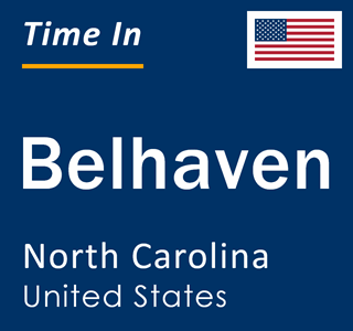 Current local time in Belhaven, North Carolina, United States