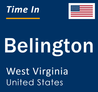 Current local time in Belington, West Virginia, United States