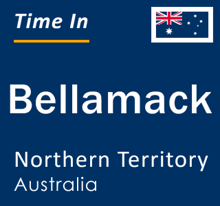 Current local time in Bellamack, Northern Territory, Australia