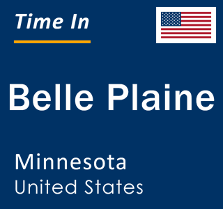 Current local time in Belle Plaine, Minnesota, United States