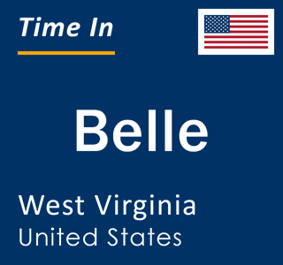 Current local time in Belle, West Virginia, United States