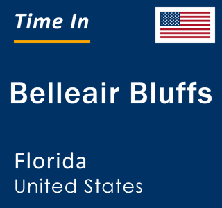 Current local time in Belleair Bluffs, Florida, United States