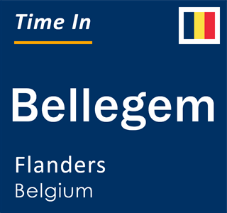 Current local time in Bellegem, Flanders, Belgium