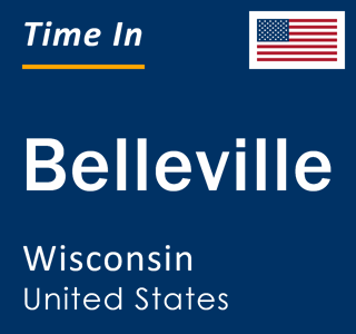 Current local time in Belleville, Wisconsin, United States