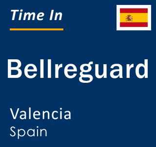 Current local time in Bellreguard, Valencia, Spain