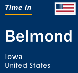 Current local time in Belmond, Iowa, United States