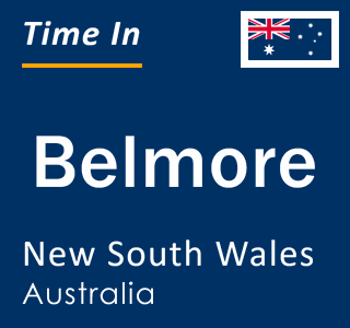 Current local time in Belmore, New South Wales, Australia