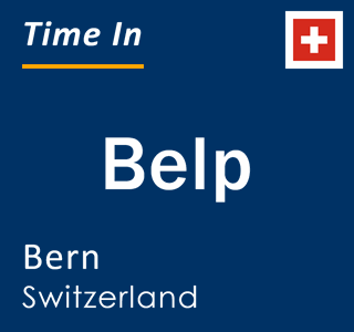 Current local time in Belp, Bern, Switzerland