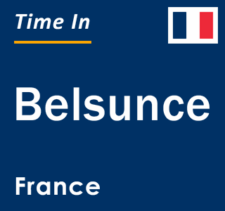 Current local time in Belsunce, France