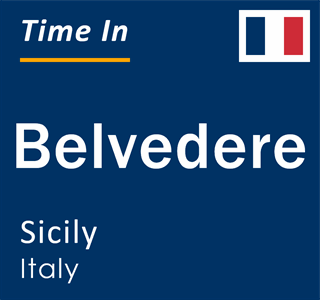 Current local time in Belvedere, Sicily, Italy