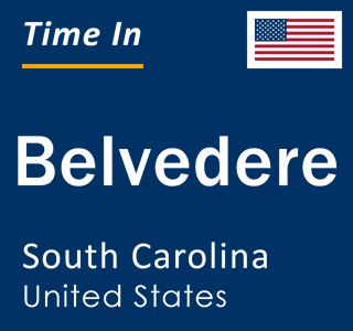 Current local time in Belvedere, South Carolina, United States