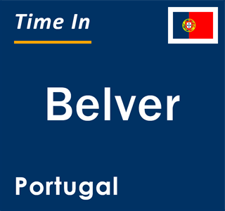 Current local time in Belver, Portugal