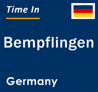 Current local time in Bempflingen, Germany