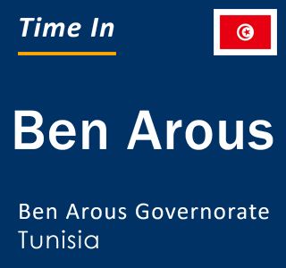 Current local time in Ben Arous, Ben Arous Governorate, Tunisia