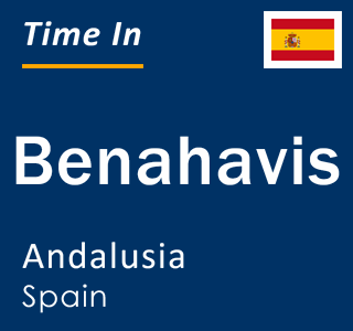 Current local time in Benahavis, Andalusia, Spain