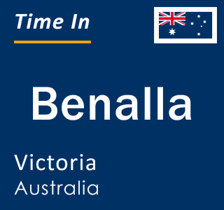 Current local time in Benalla, Victoria, Australia