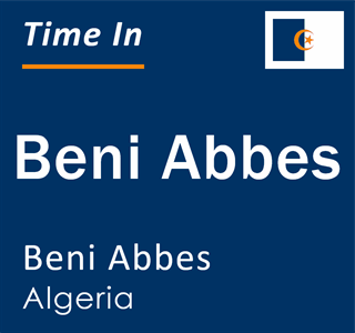 Current local time in Beni Abbes, Beni Abbes, Algeria