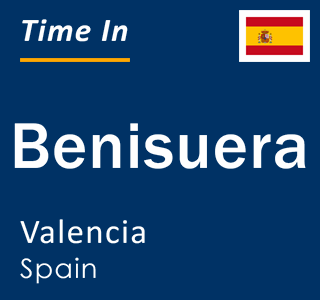 Current local time in Benisuera, Valencia, Spain