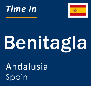 Current local time in Benitagla, Andalusia, Spain