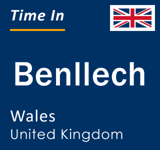 Current local time in Benllech, Wales, United Kingdom