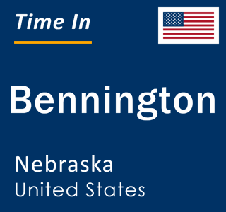 Current local time in Bennington, Nebraska, United States