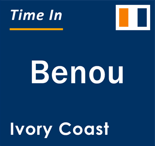 Current local time in Benou, Ivory Coast