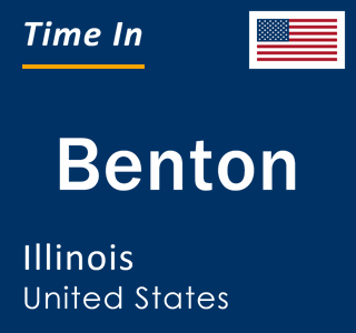 Current local time in Benton, Illinois, United States