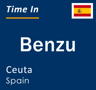 Current local time in Benzu, Ceuta, Spain