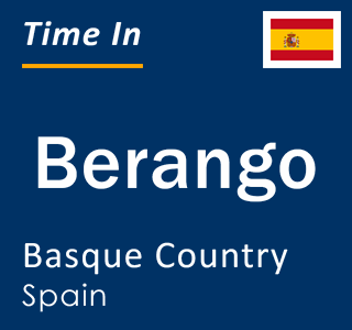 Current local time in Berango, Basque Country, Spain