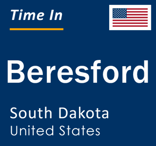 Current local time in Beresford, South Dakota, United States