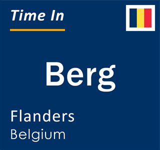 Current local time in Berg, Flanders, Belgium