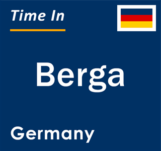 Current local time in Berga, Germany