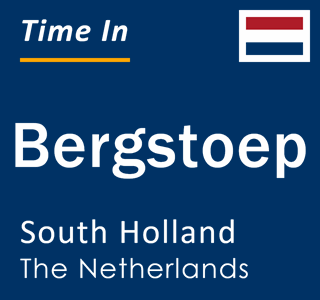 Current local time in Bergstoep, South Holland, The Netherlands