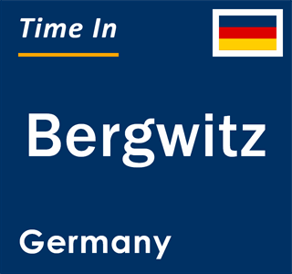 Current local time in Bergwitz, Germany