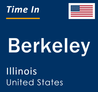 Current local time in Berkeley, Illinois, United States