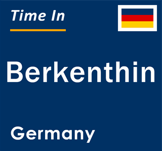 Current local time in Berkenthin, Germany