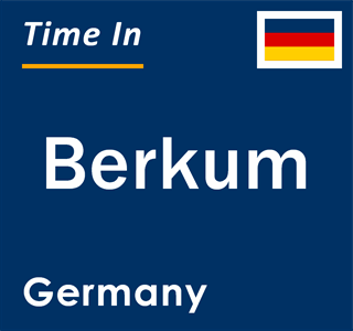 Current local time in Berkum, Germany