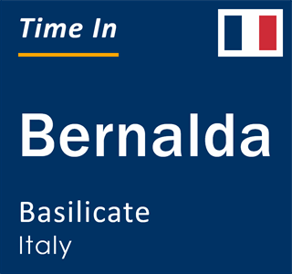Current local time in Bernalda, Basilicate, Italy