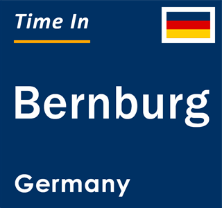 Current local time in Bernburg, Germany