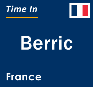 Current local time in Berric, France