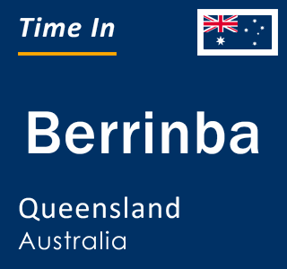 Current local time in Berrinba, Queensland, Australia