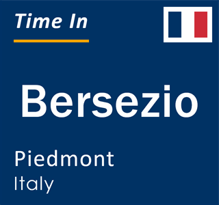 Current local time in Bersezio, Piedmont, Italy