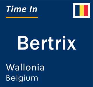 Current local time in Bertrix, Wallonia, Belgium