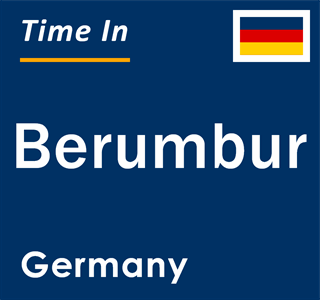 Current local time in Berumbur, Germany