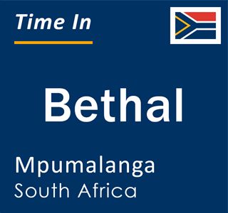 Current local time in Bethal, Mpumalanga, South Africa