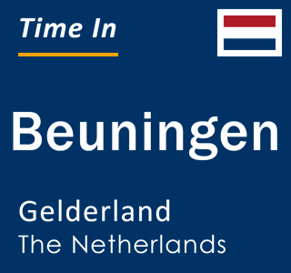 Current local time in Beuningen, Gelderland, Netherlands