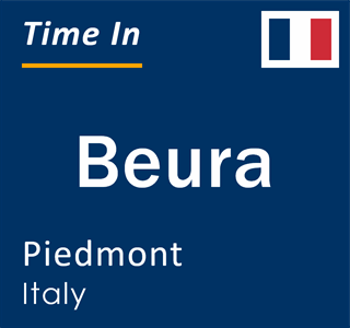 Current local time in Beura, Piedmont, Italy